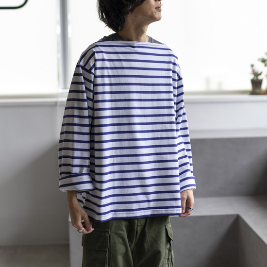 2 OUTIL バスクシャツ TRICOT AAST | angeloawards.com