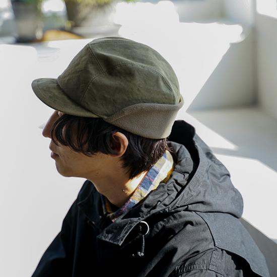 【新品】Sashiki 耳あて帽子　Pois E マチュアーハr\u0026d.m.co-